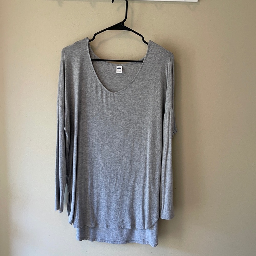 Long sleeve tunic shirt